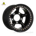 Durable Road Steel Wheels 5 pipes beadlock